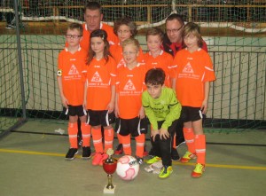SpVgg Goldkronach: F-Junioren im Januar 2014, Turniersieger in Untersteinach F-Junioren im Januar 2014, Turniersieger in Untersteinach