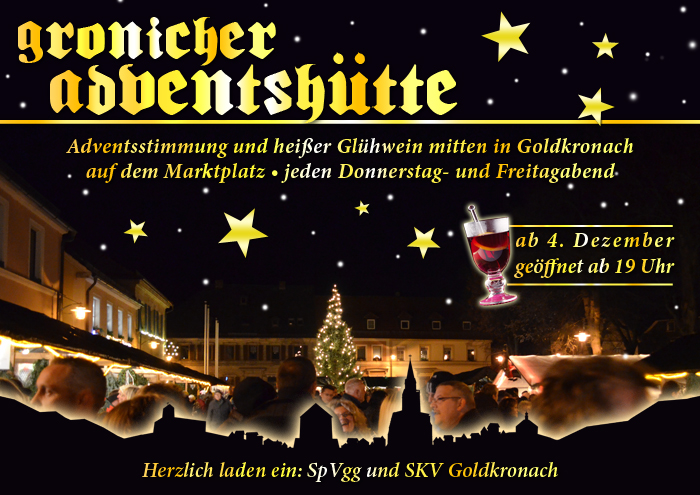 Gronicher Adventshütte 2014