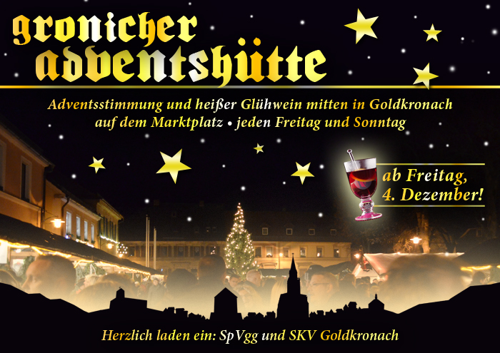 Gronicher Adventshütte 2015